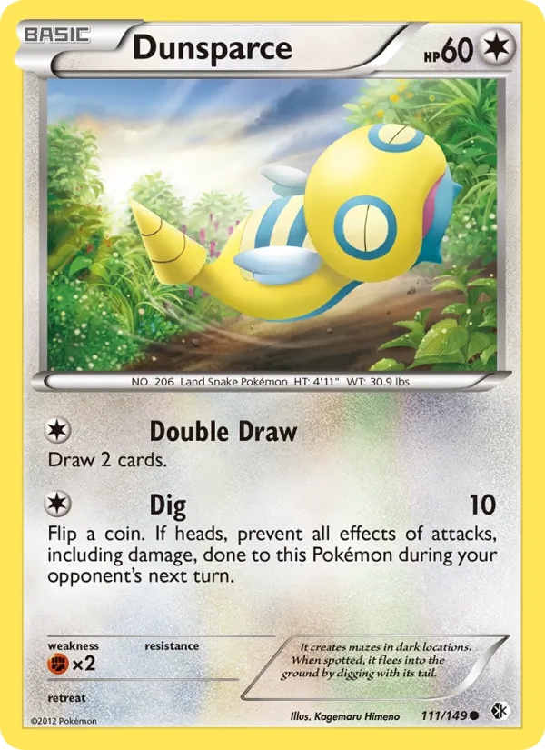 Dunsparce card