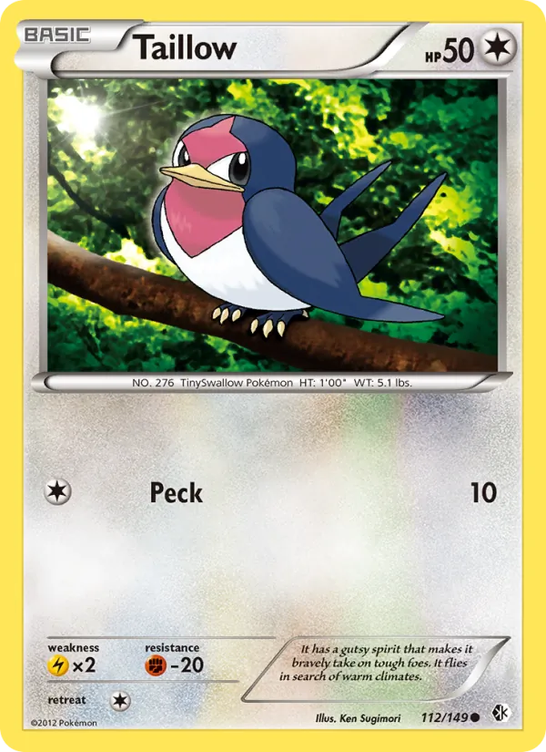 Taillow card