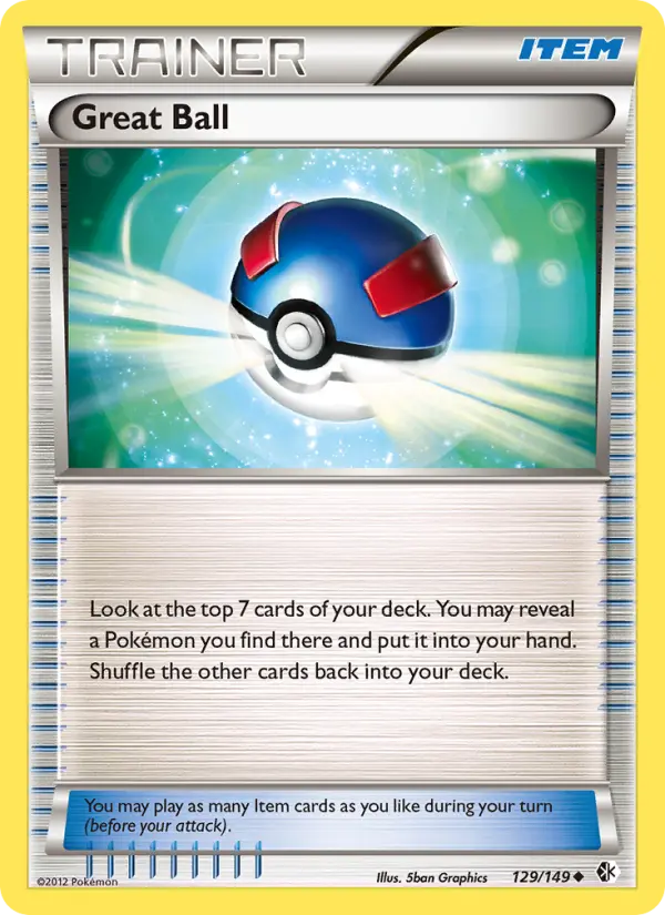 Great Ball Pokémon card