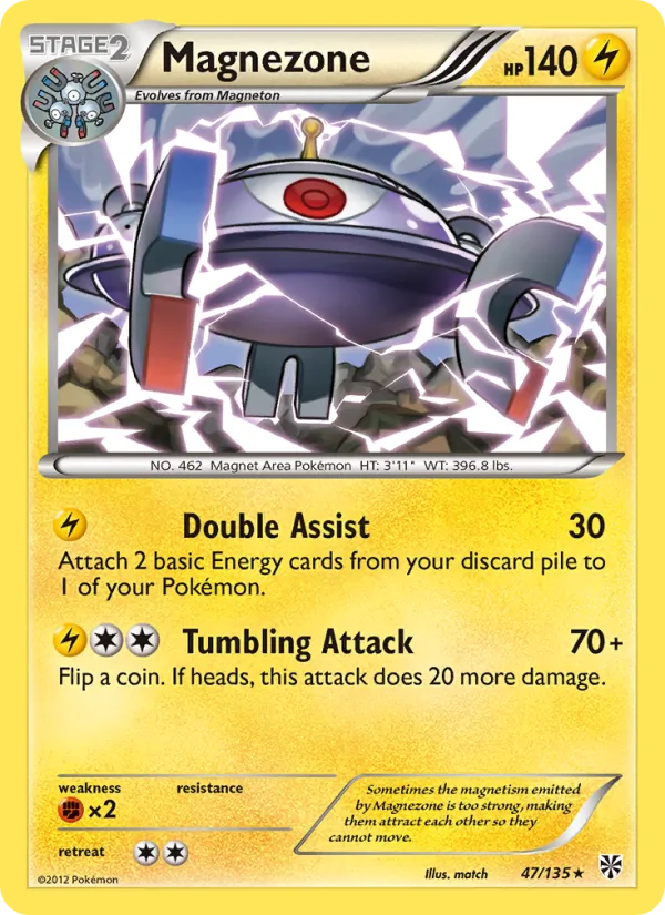 Magnezone Pokémon card