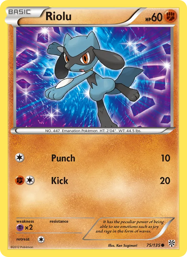 Riolu card