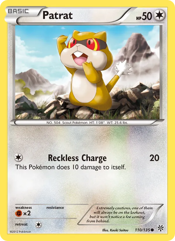 Patrat Pokémon card
