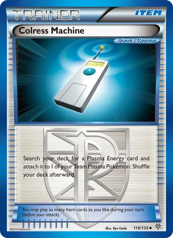 Colress Machine card