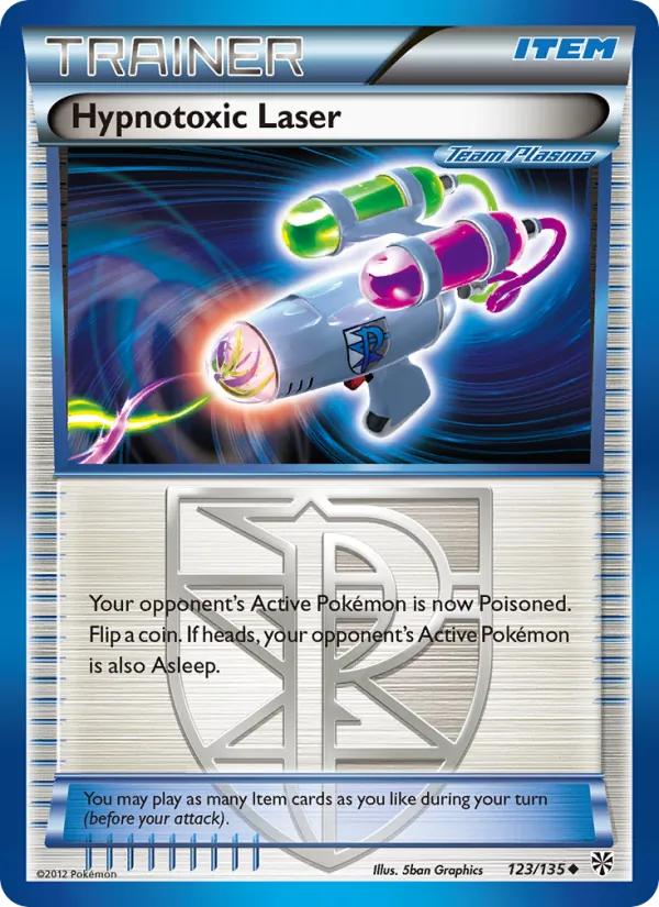 Hypnotoxic Laser card