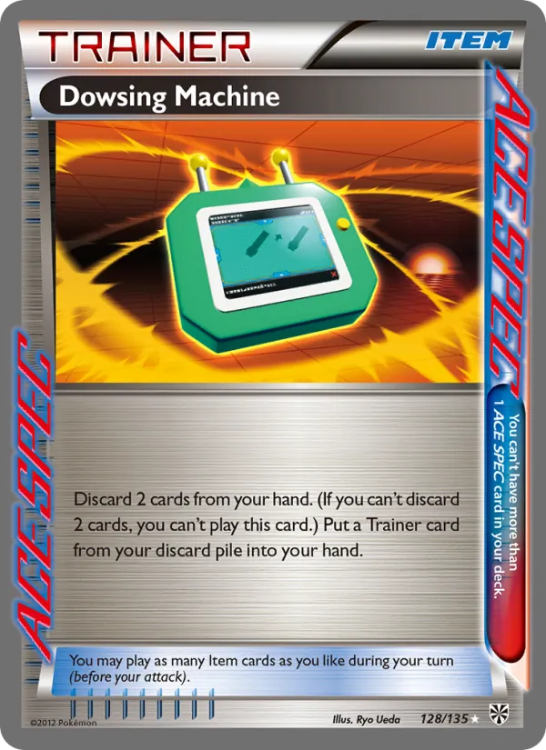 Dowsing Machine card
