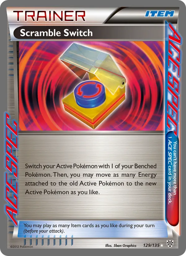 Scramble Switch card