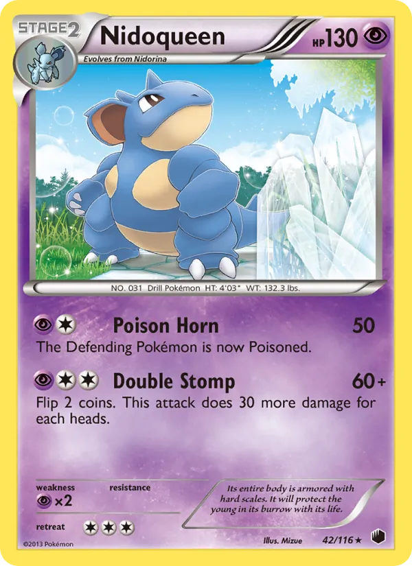 Nidoqueen Pokémon card