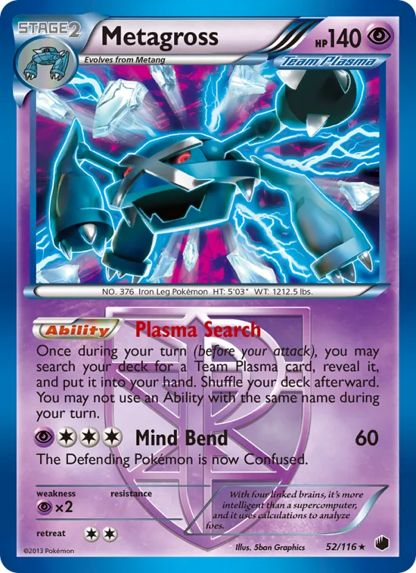 Metagross Pokémon card