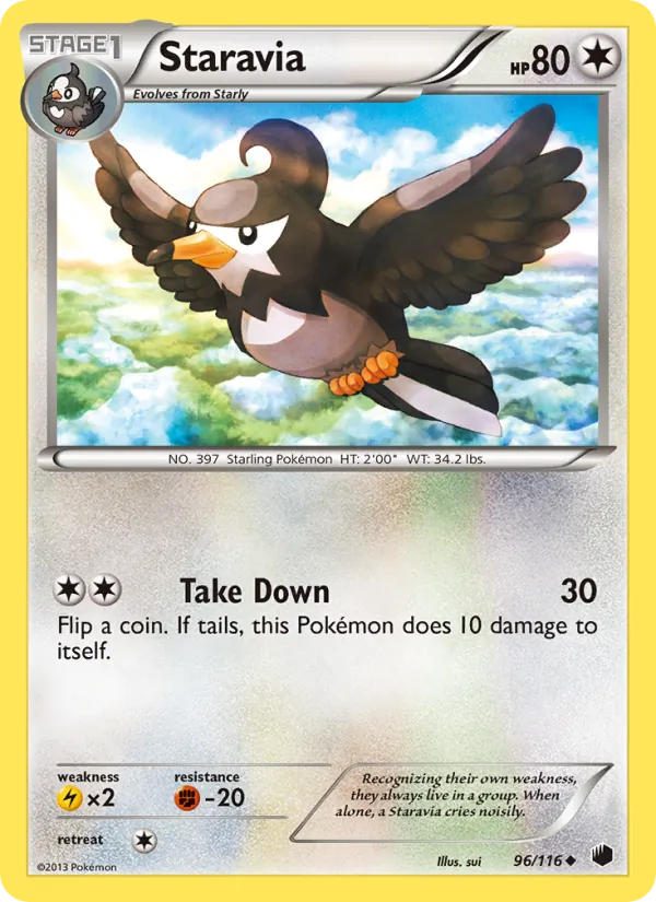 Staravia card