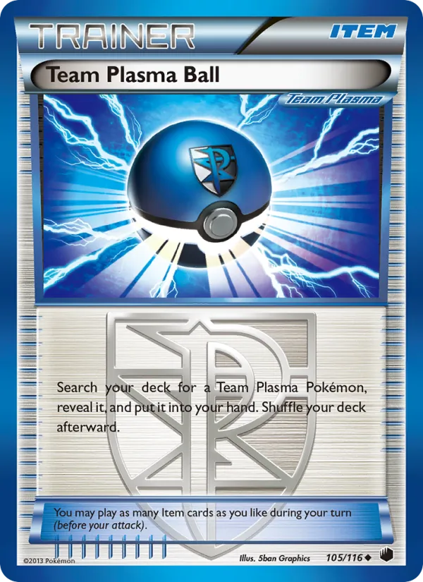 Team Plasma Ball card