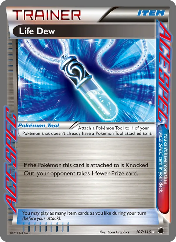 Life Dew card