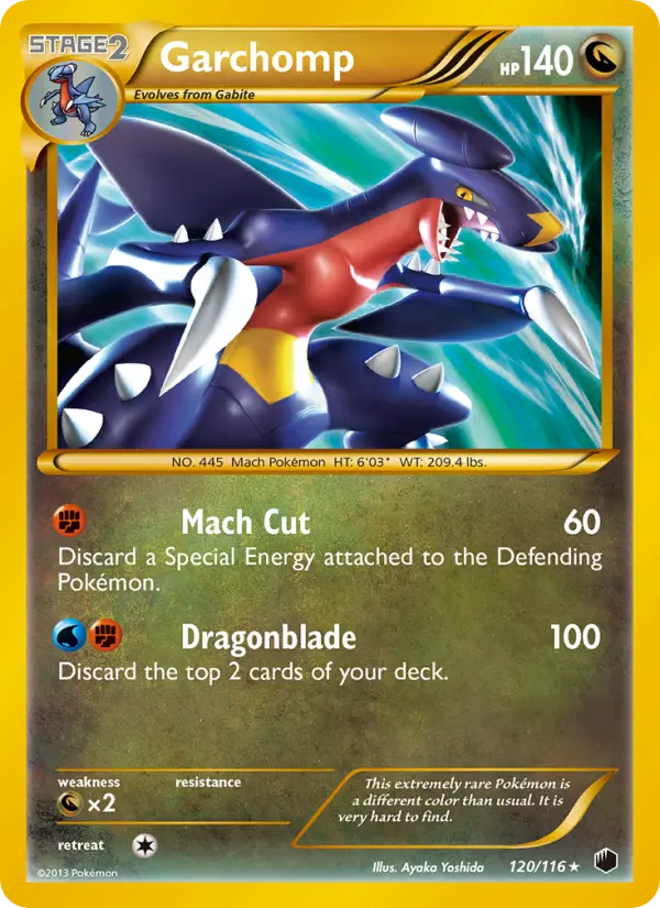 Garchomp Pokémon card