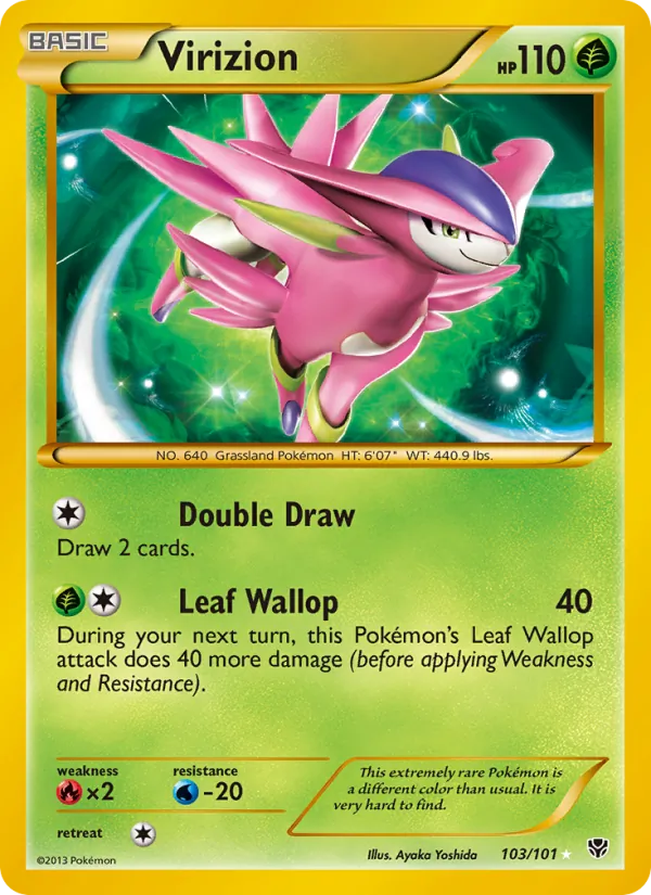 Virizion card