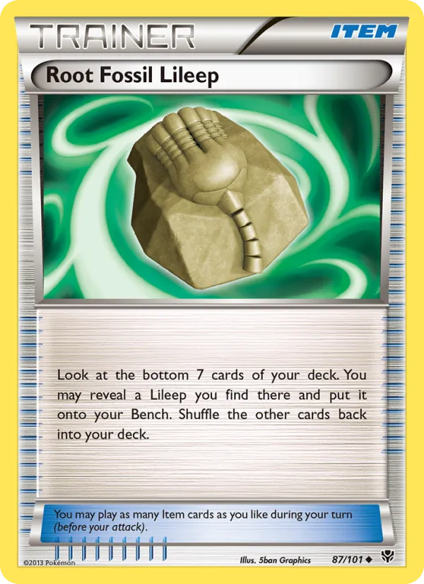 Root Fossil Lileep card