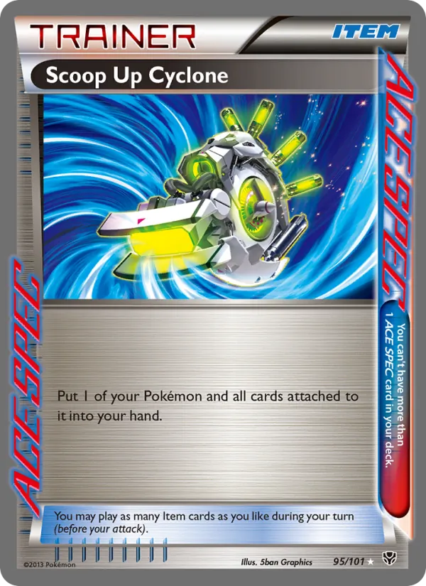 Scoop Up Cyclone card