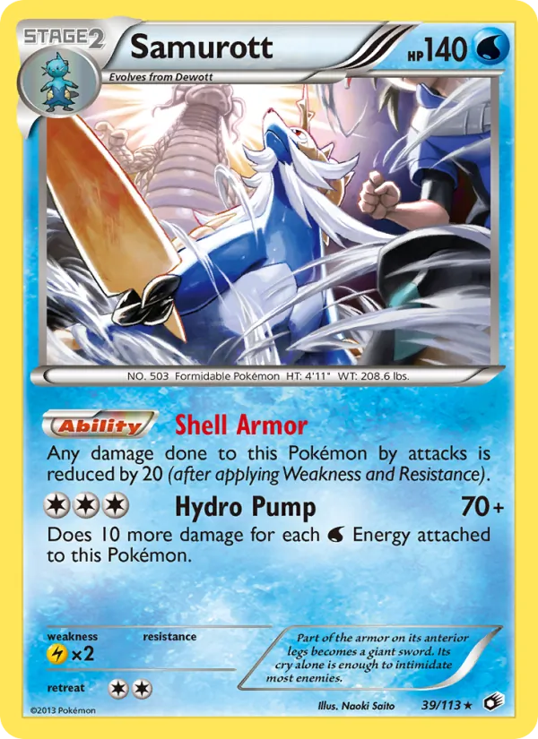 Samurott card