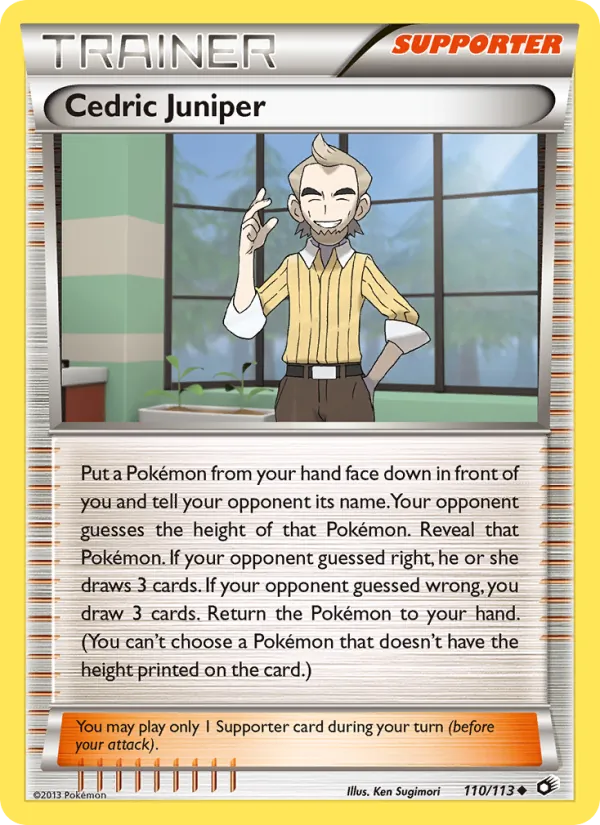 Cedric Juniper card