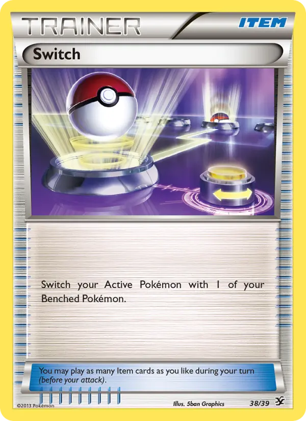 Switch Pokémon card