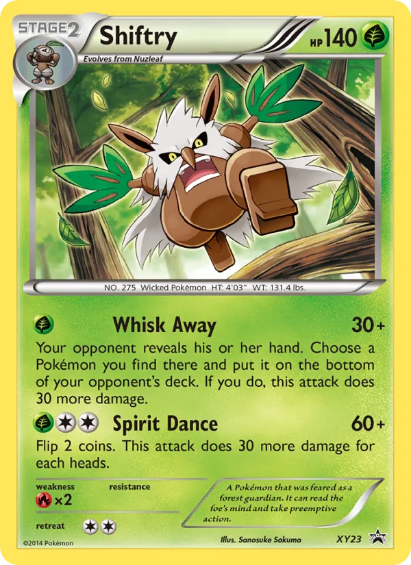 Shiftry card