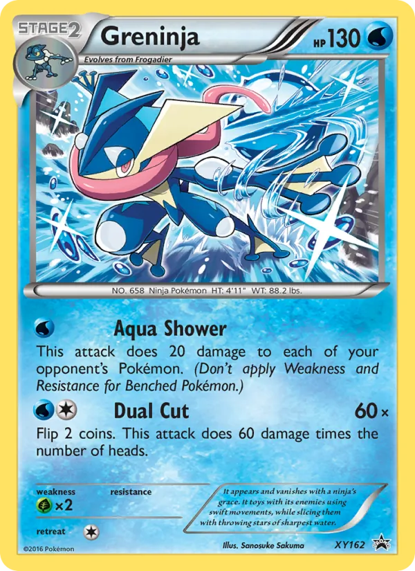 Greninja Pokémon card