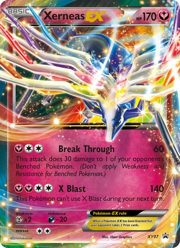 Xerneas EX Pokémon card