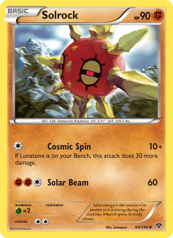 Solrock card