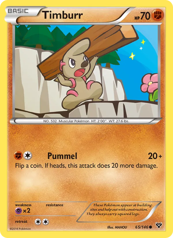 Timburr card