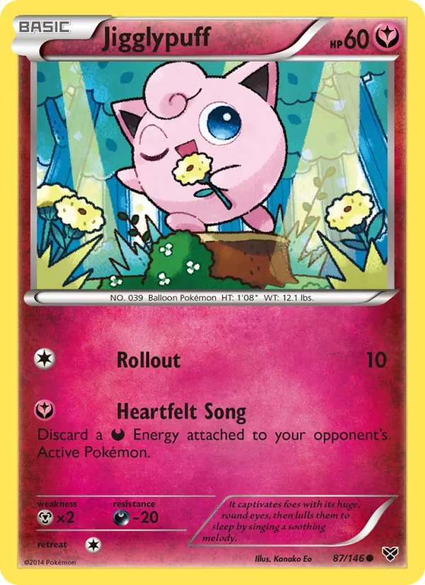 Jigglypuff Pokémon card