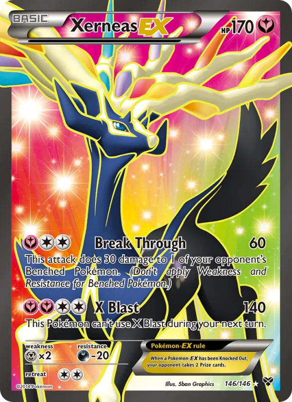 Xerneas Pokémon card