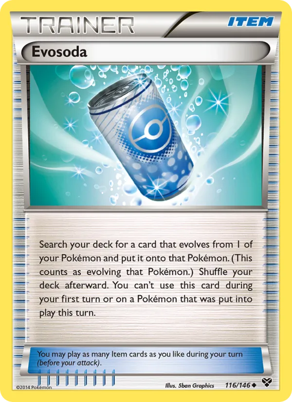 Evosoda card
