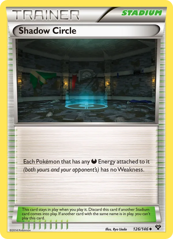 Shadow Circle card
