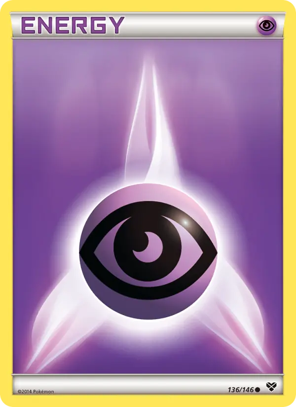 Psychic Energy Pokémon card