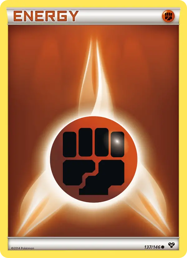 Fighting Energy Pokémon card