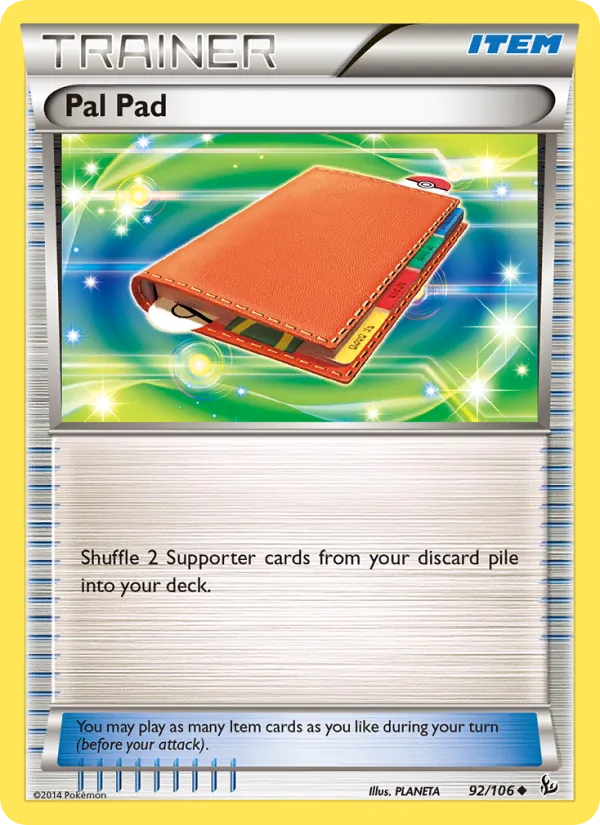 Pal Pad card