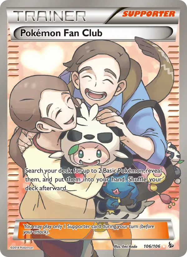 Pokémon Fan Club Pokémon card