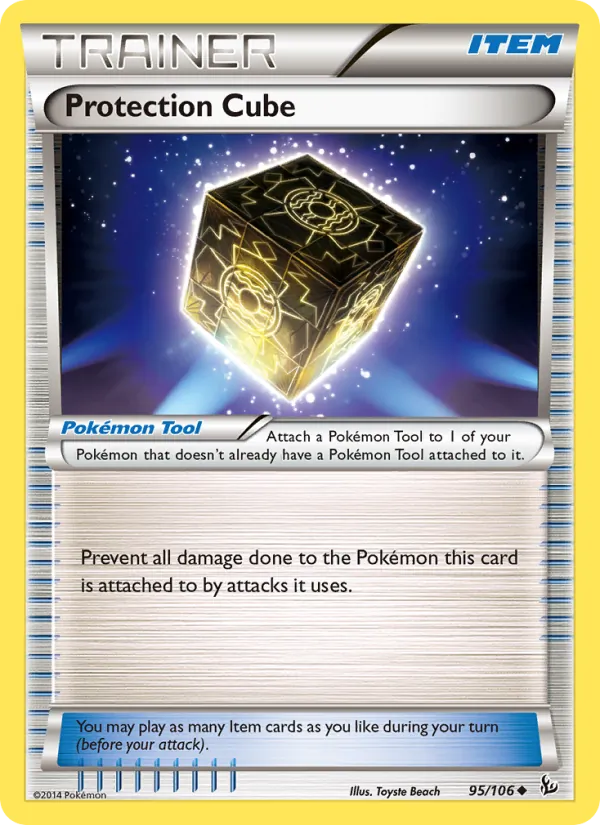 Protection Cube card
