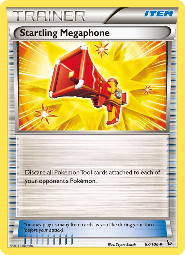 Startling Megaphone card