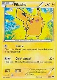 Pikachu Pokémon card