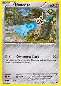Honedge Pokémon card