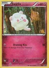 Swirlix Pokémon card