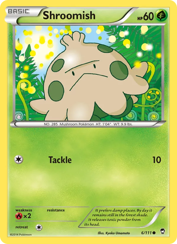 Shroomish card