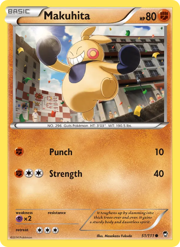Makuhita card