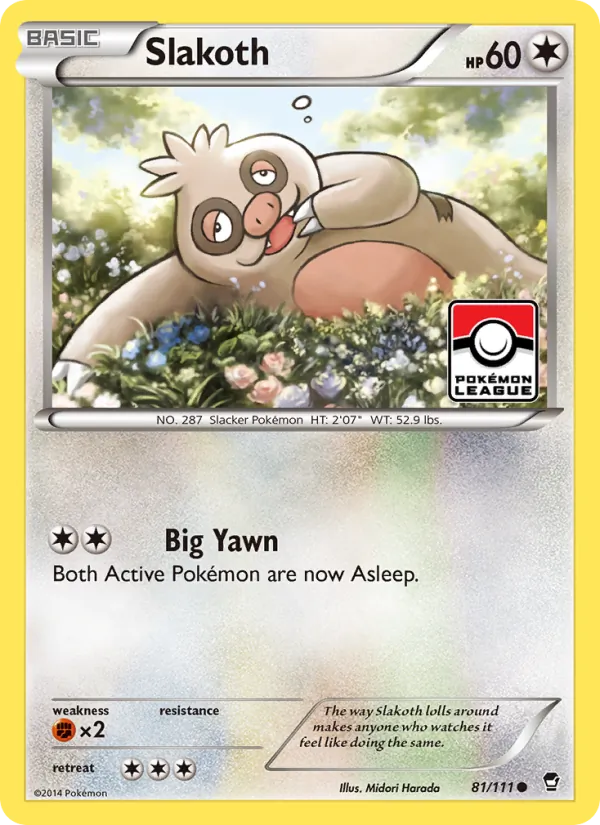 Slakoth card
