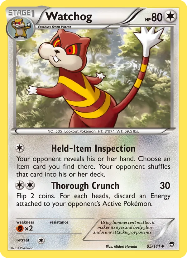 Watchog card