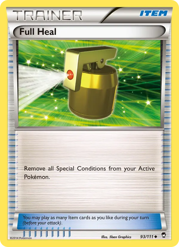 Full Heal Pokémon card