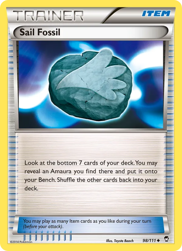 Sail Fossil card