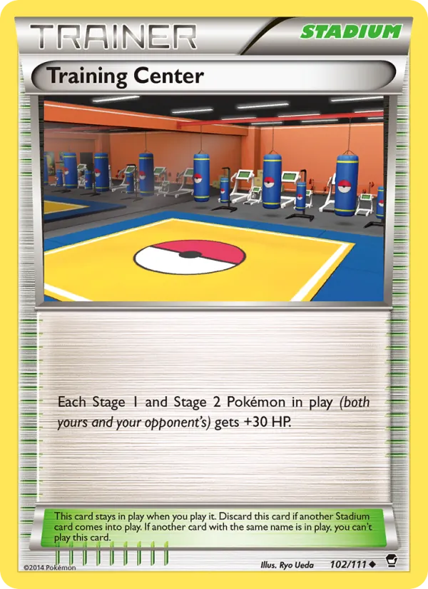 Training Center card