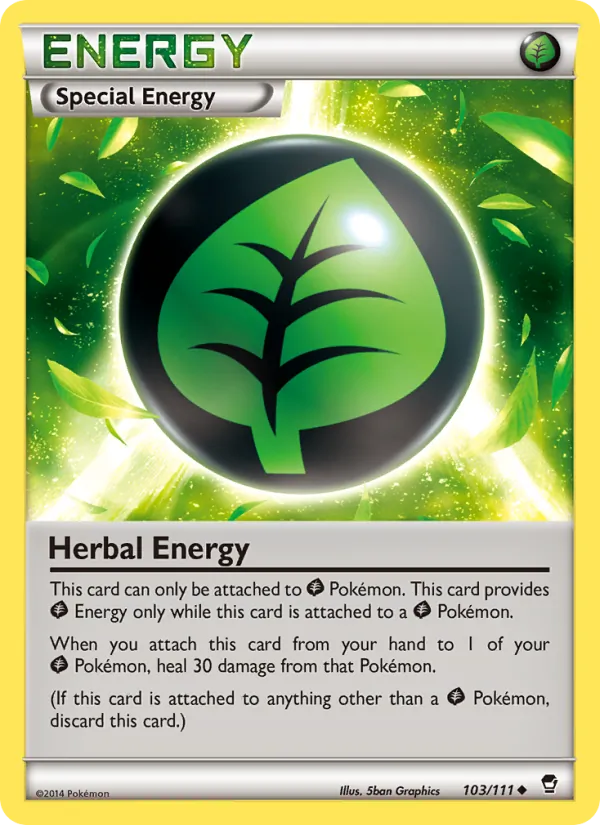 Herbal Energy card
