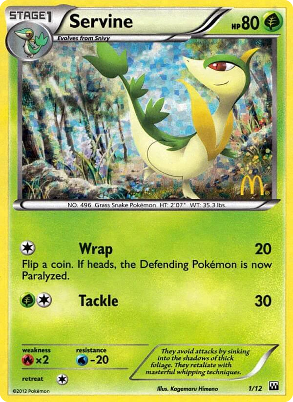Wrap Pokémon card