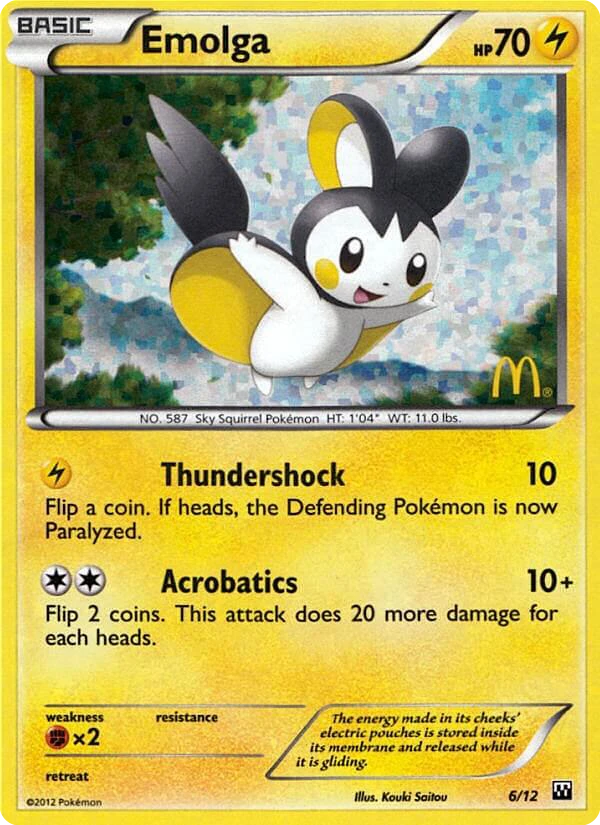 Thundershock Pokémon card